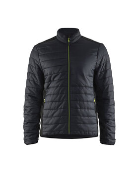 Jacke warm gefüttert Schwarz/Gelb