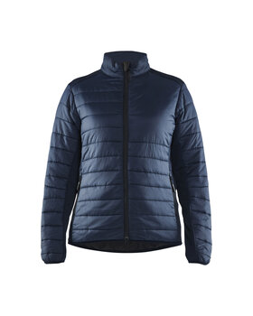 Damen Jacke warm gefüttert Dunkel Marineblau