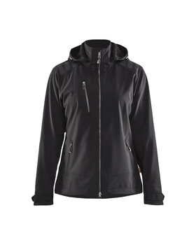 Damen Softshell Jacke Schwarz