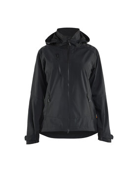 Damen Softshell Jacke Schwarz/Schwarz