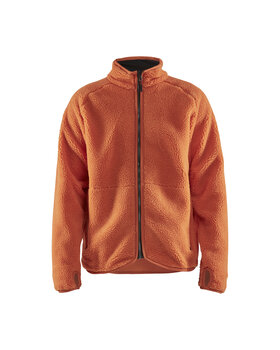Pile Jacke Orange