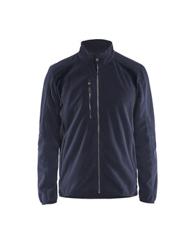 Fleecejacke Dunkel Marineblau/Schwarz