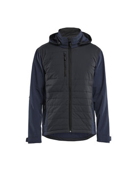 Hybrid Jacke Dunkel Marineblau/Schwarz