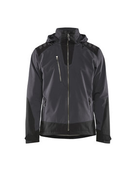 Softshell Jacke Dunkelgrau/Schwarz