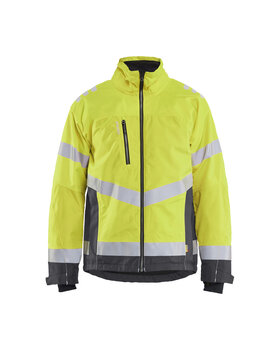 High Vis Winterjacke High Vis Gelb/Mittelgrau