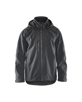 Shell Jacke Dunkelgrau/Schwarz