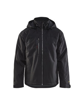Shell Jacke Schwarz