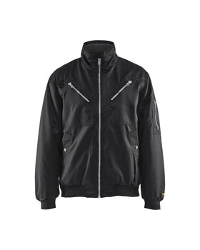 Winter Pilot Jacke Schwarz