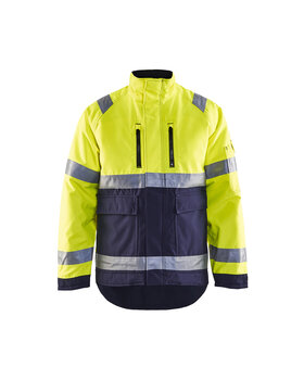 High Vis Winterjacke High Vis Gelb/Marineblau