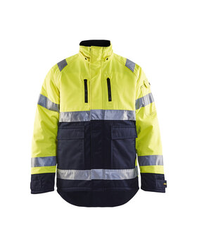 High Vis Winterjacke High Vis Gelb/Marineblau