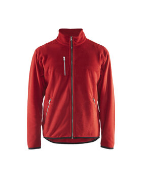 Fleecejacke Rot