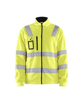 High Vis Fleecejacke High Vis Gelb