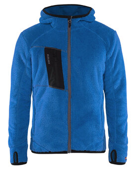 Fiberfleece Jacke Ozeanblau