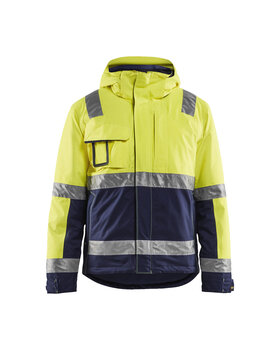 High Vis Winterjacke High Vis Gelb/Marineblau