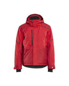 Winterjacke Rot/Dunkel Rot