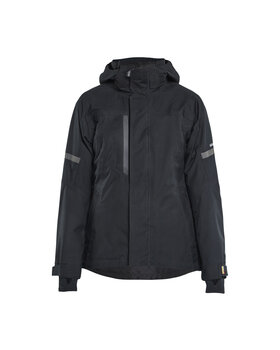 Damen Shell Jacke Schwarz