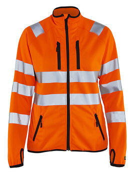 Damen High Vis Softshell Jacke High Vis Orange