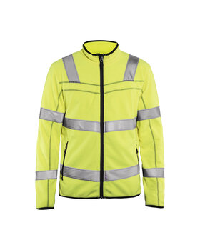 High Vis Microfleece Jacke High Vis Gelb