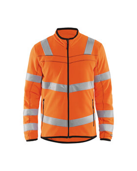High Vis Microfleece Jacke High Vis Orange