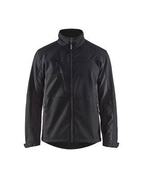 Softshell Jacke Schwarz/Dunkelgrau