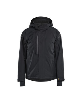 Shell Jacke Schwarz