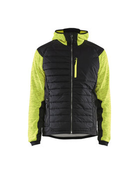 Hybrid Jacke High Vis Gelb/Schwarz