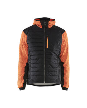 Hybrid Jacke High Vis Orange/Schwarz