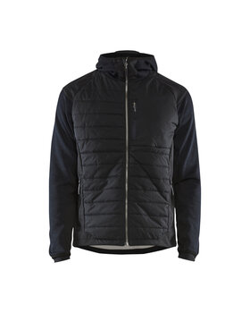 Hybrid Jacke Dunkel Marineblau/Schwarz