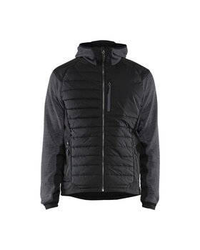 Hybrid Jacke Dunkelgrau/Schwarz