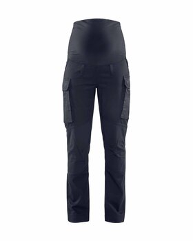 Service Umstandshose mit Stretch Dunkel Marineblau