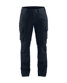 Damen Industrie Arbeitshose Stretch Dunkel Marineblau