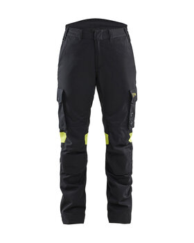 Damenhose Inhärent Schwarz/Gelb