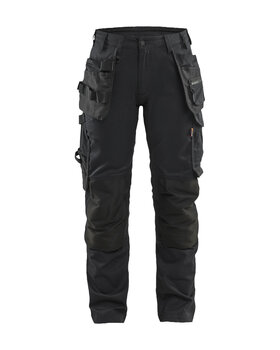 Damen Handwerkerhose mit StretchSchwarz