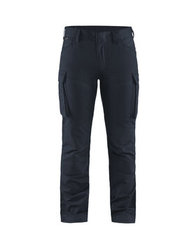 Damen Service Arbeitshose Stretch Dunkel Marineblau