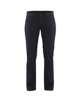 Damen Chinohose 2-Wege-Stretch Dunkel Marineblau